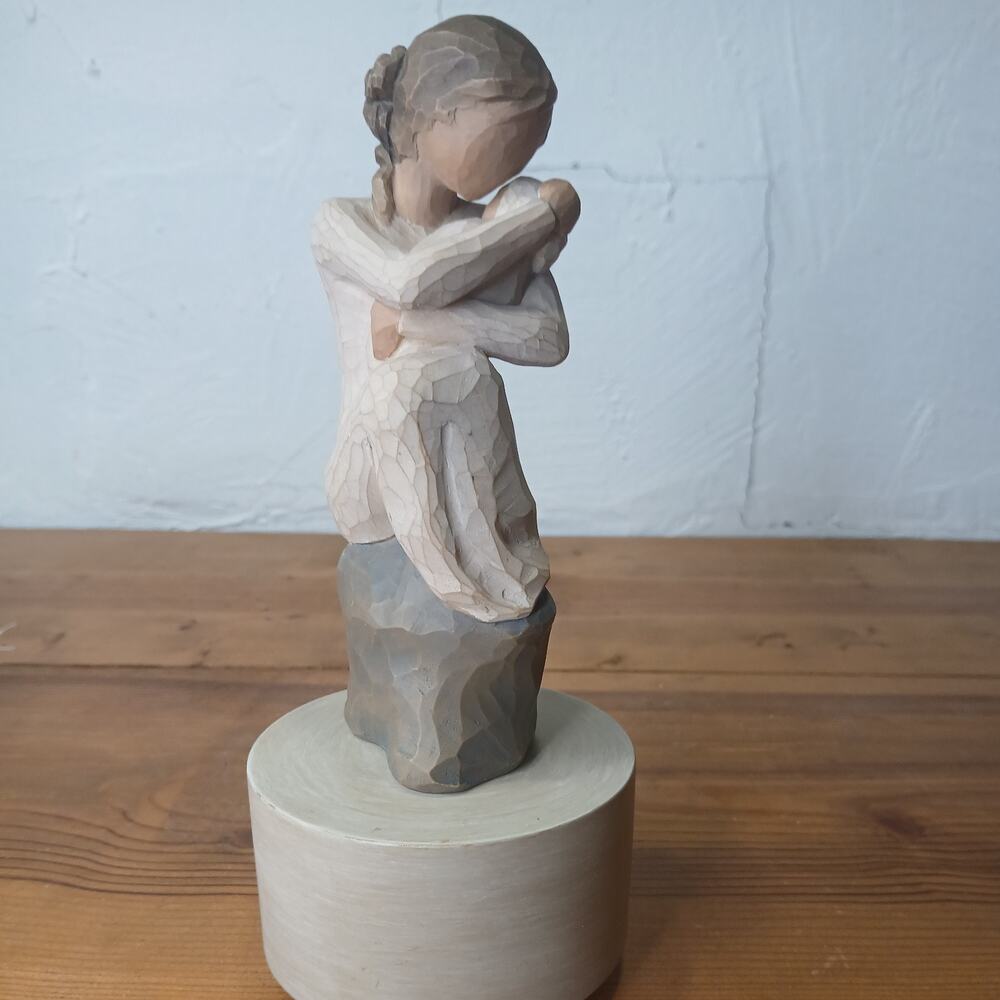 Willow Tree Guardian by Susan Lordi - "Brahms’ Lullaby” Musical Figurine 8 1/2”